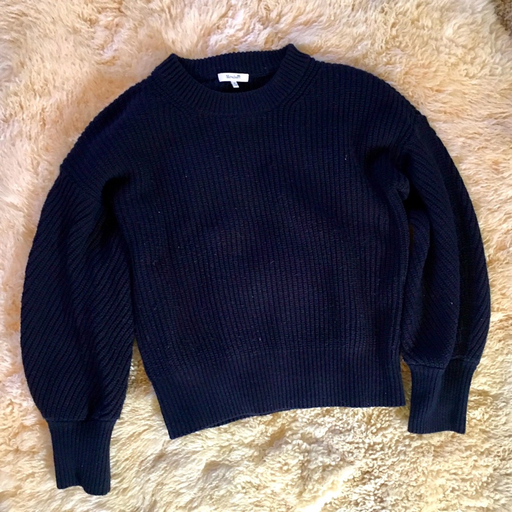 Navy blue Madewell sweater